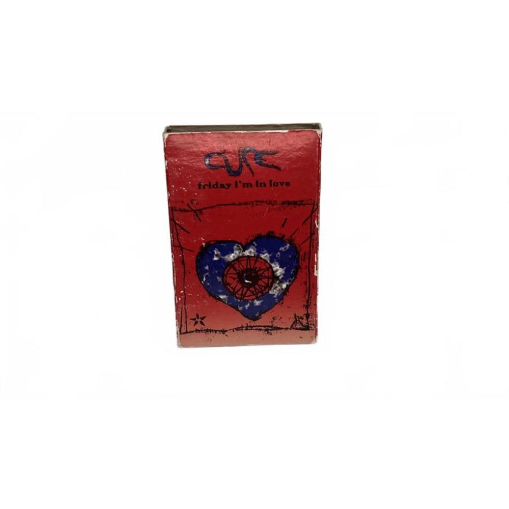 The Cure Friday I'm in Love Single Cassette Tape 1992 Elektra Robert Smith